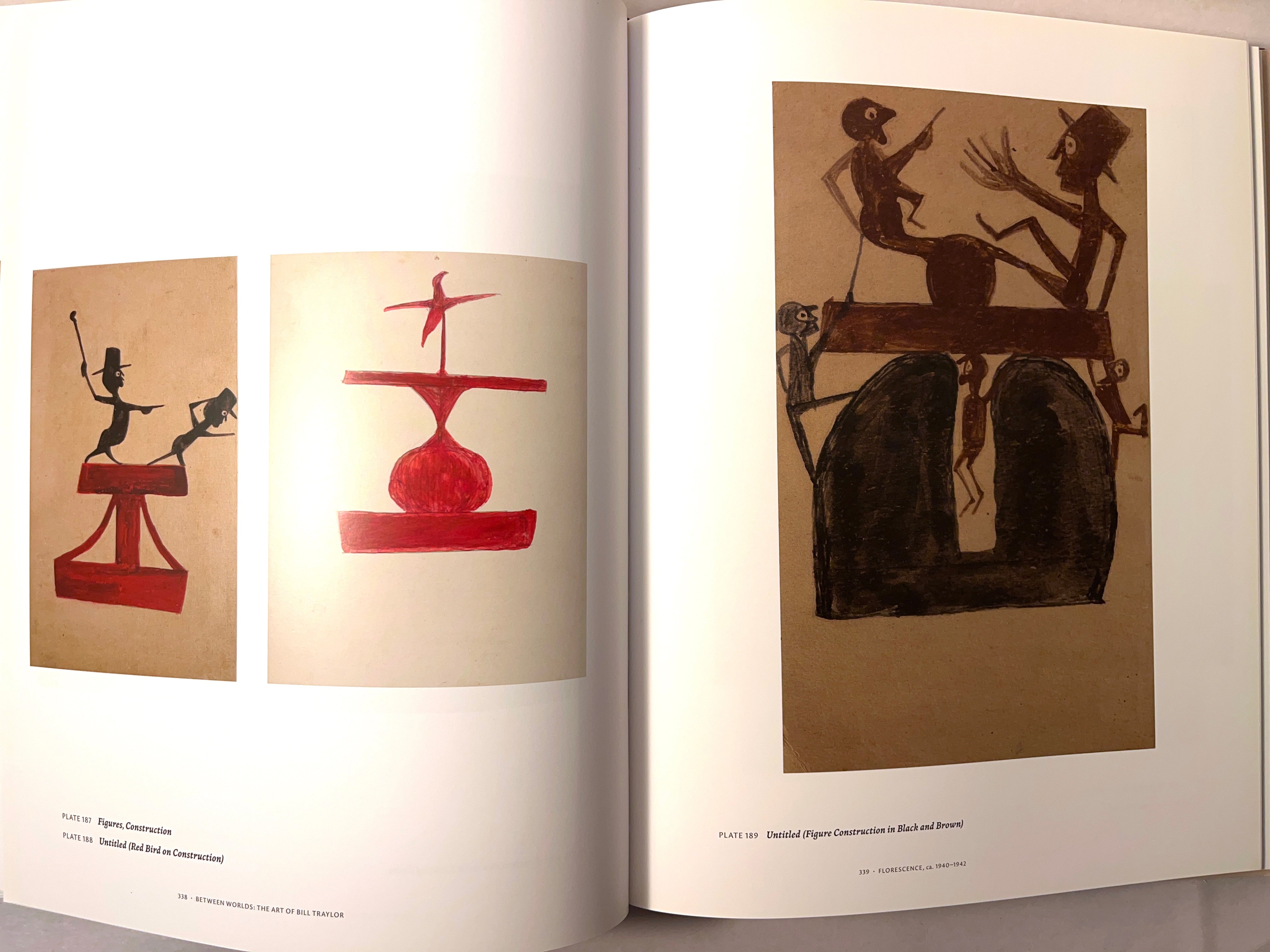 Between Worlds: The Art of Bill Traylor, 2018, Near Fine hardcover