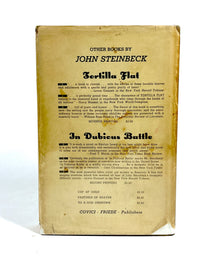 John Steinbeck, Of Mice and Men, Covici Friede 1937, Book Club, Very Good- hardcover