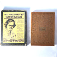 The Philosophy of Elbert Hubbard, Roycrofters, 1934, Near Fine w/Good Box