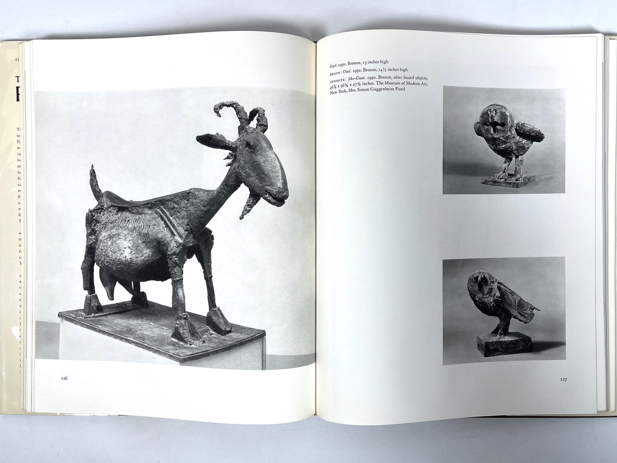 The Sculpture of Picasso, Roland Penrose, Museum of Modern Art, 1967, exhibit, catalog, Near fine hardcover, Very good dust jacket