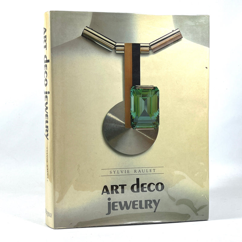 Sylvie Raulet, Art Deco Jewelry, Rizzoli International Publications, 1st Ed, 1985, VG HC w/DJ