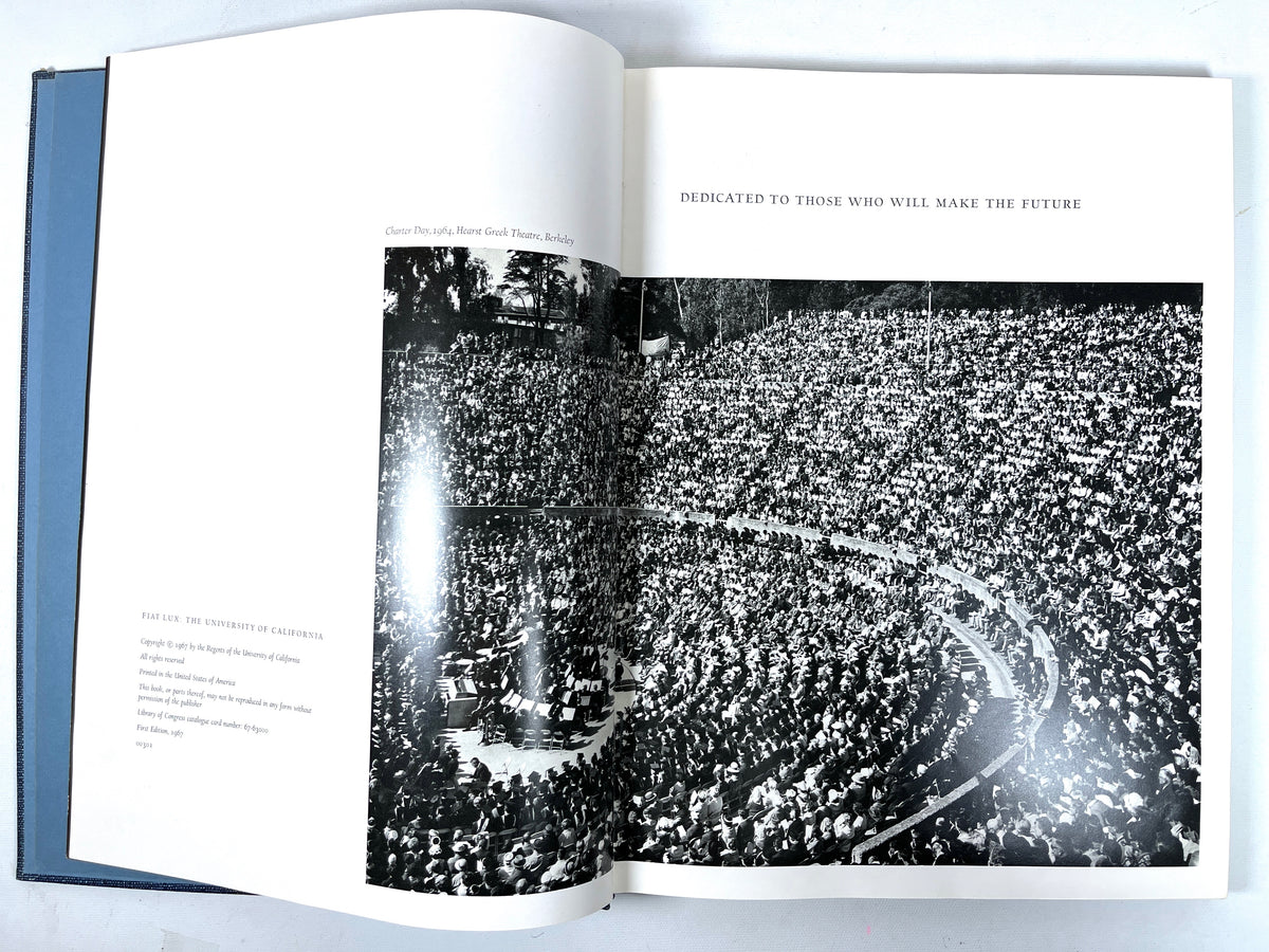 Ansel Adams, Fiat Lux: The University of California, First Ed, SIGNED, 1967, Very Good HC