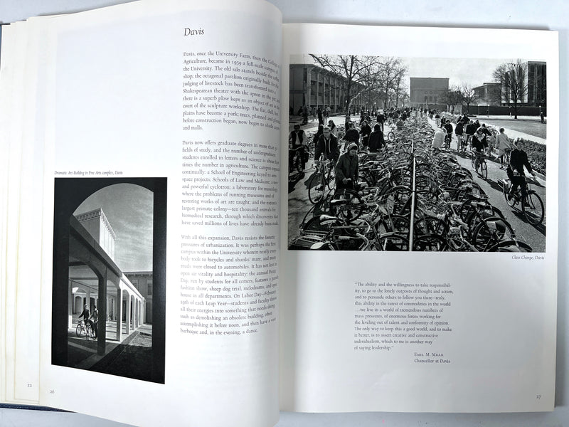 Ansel Adams, Fiat Lux: The University of California, First Ed, SIGNED, 1967, Very Good HC