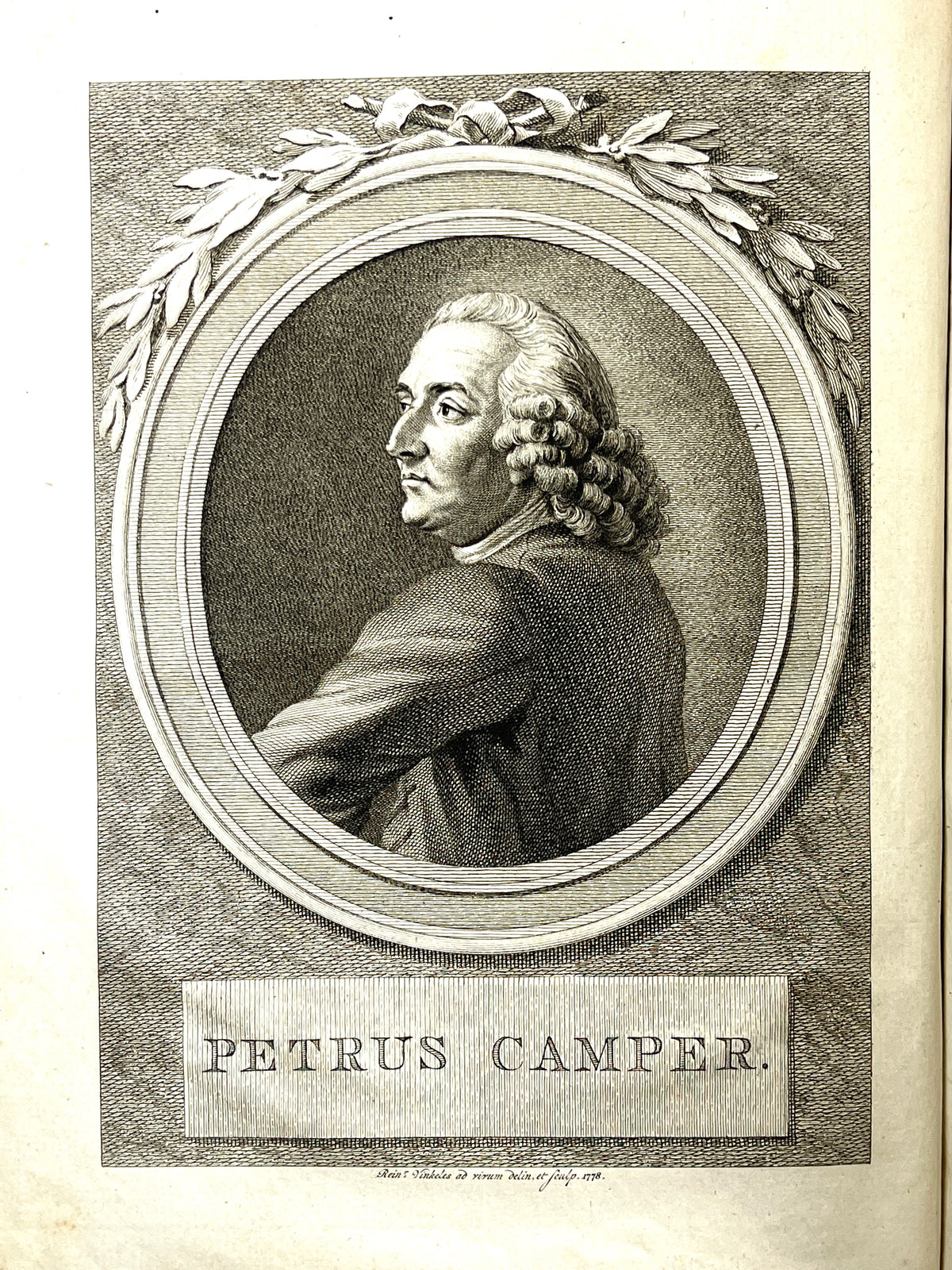 Pierre (Petrus) Camper, Dissertation Physique Discours Prononces, 1792, Good + leatherbound
