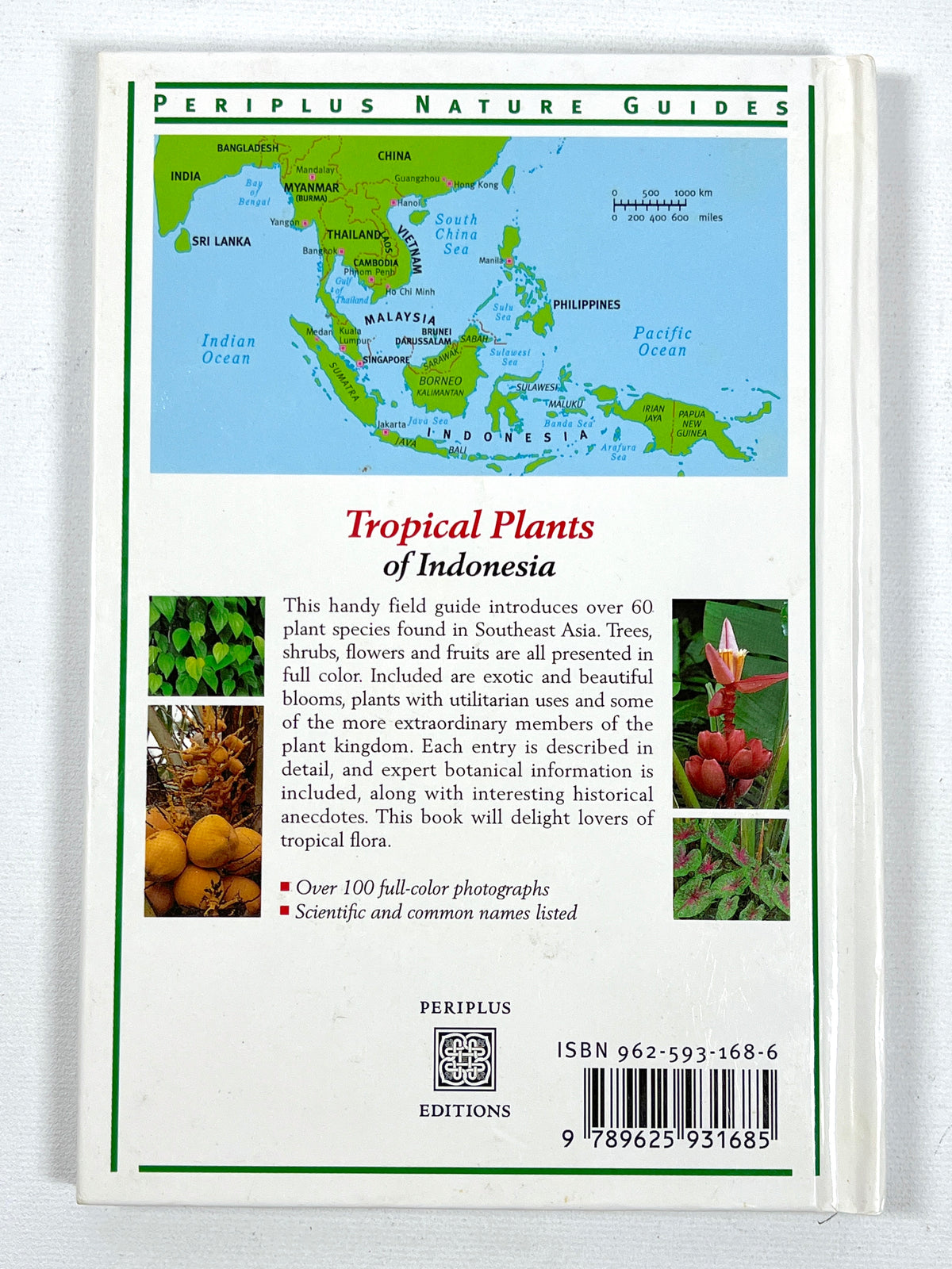 Tropical Plants of Indonesia, Periplus Nature Guides, Periplus Editions, 1998, Near Fine HC