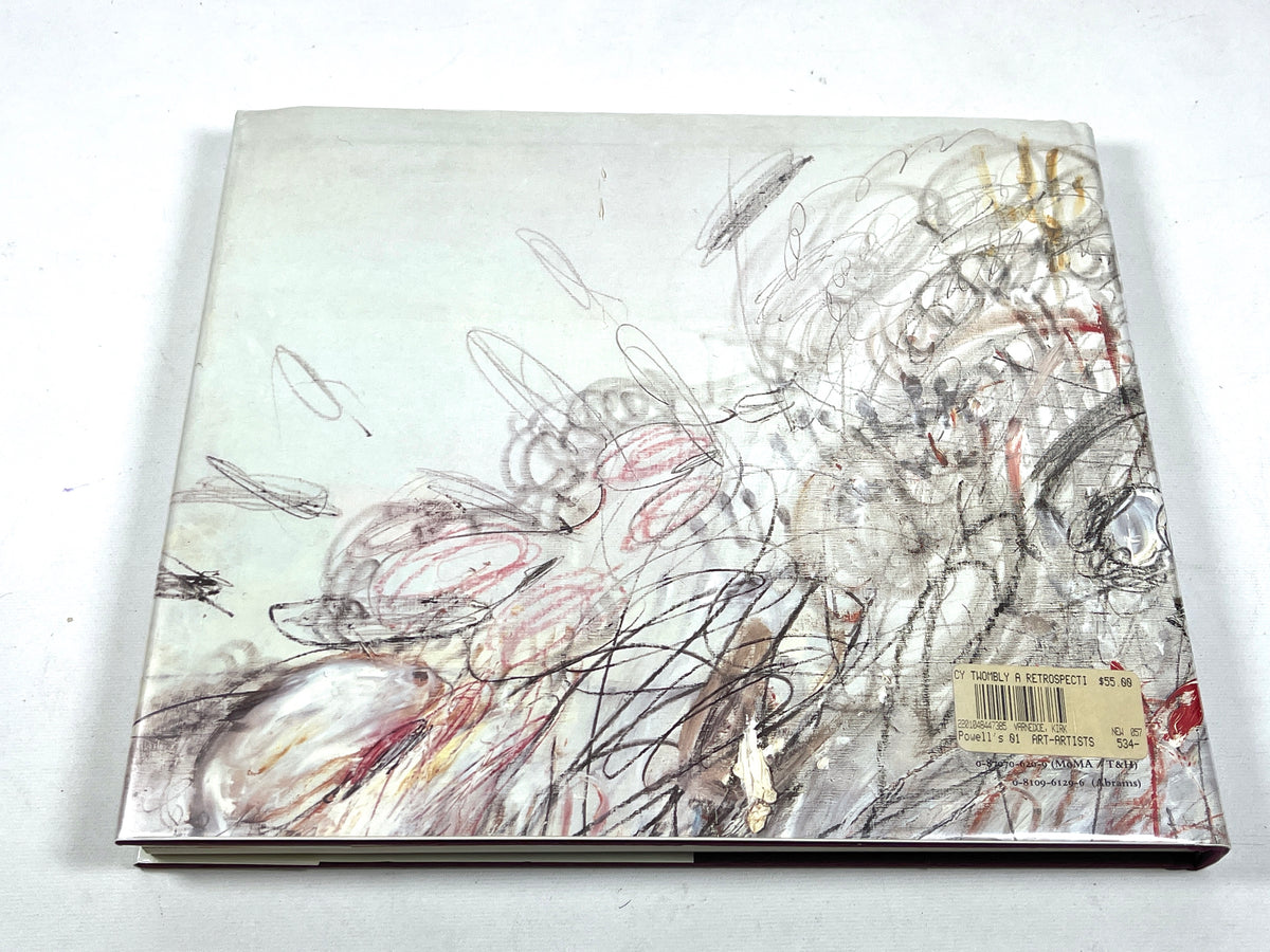 Cy Twombly: A Retrospective, Museum of Modern Art, 2nd Print, 1994, Near Fine HC w/DJ