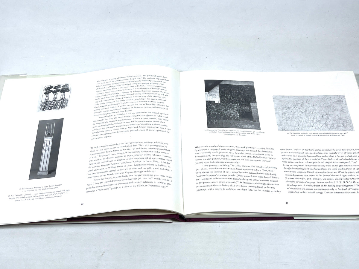 Cy Twombly: A Retrospective, Museum of Modern Art, 2nd Print, 1994, Near Fine HC w/DJ