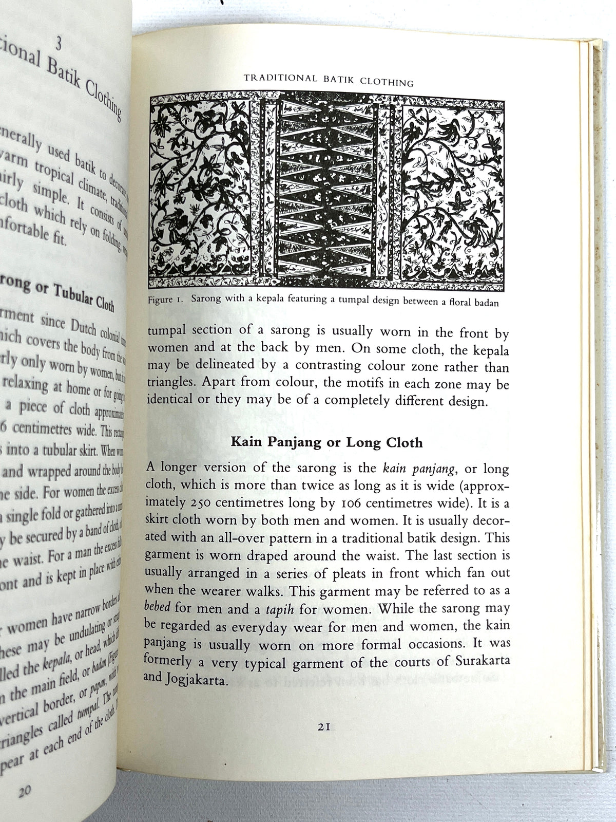 Indonesian Batik: Processes, Patterns and Plates, Images of Asia, 1989, Very Good HC