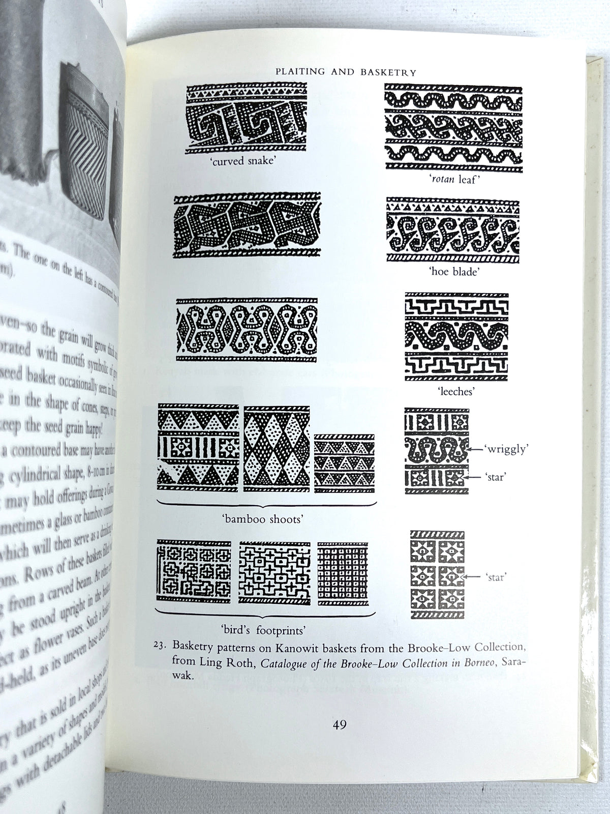Sarawak Crafts: Methods, Materials, and Motifs; Images of Asia, 1994, Near Fine hardcover