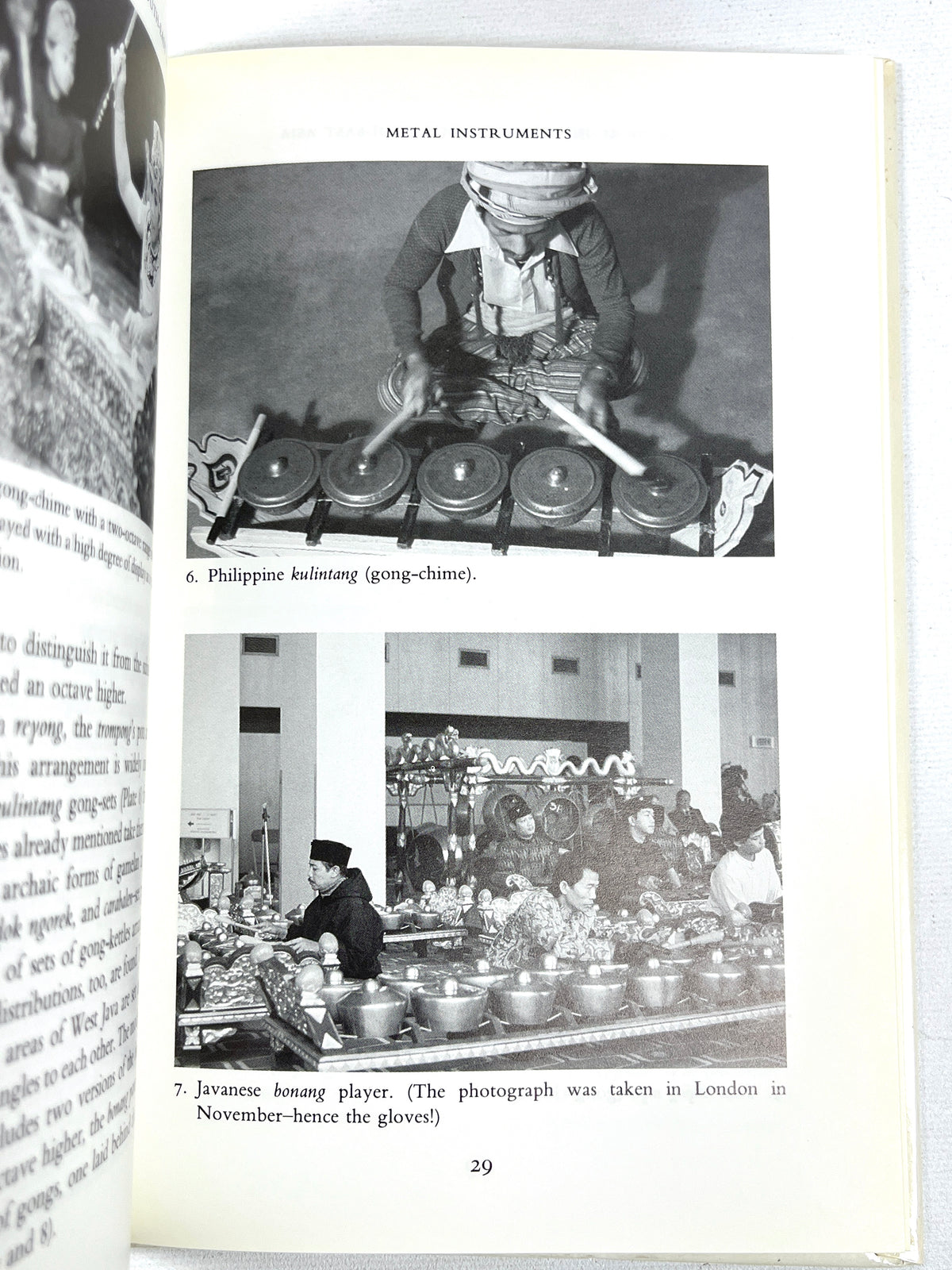 Musical Instruments of South-East Asia, Images of Asia, 1991, Near Fine hardcover