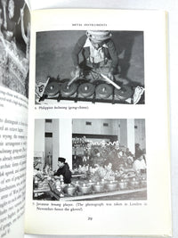 Musical Instruments of South-East Asia, Images of Asia, 1991, Near Fine hardcover