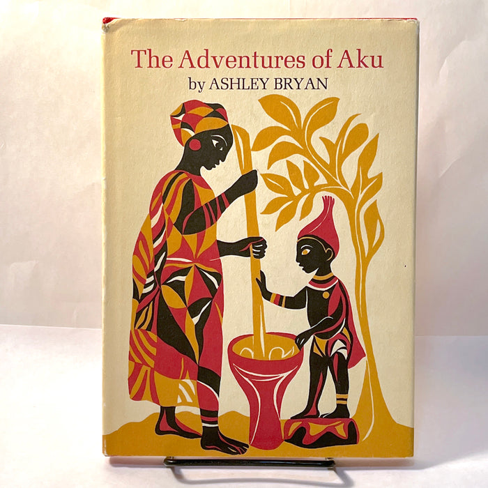 The Adventures of Aku, Ashley Bryan, SIGNED, 1st Ed., 1976, HC, NF, w/DJ.