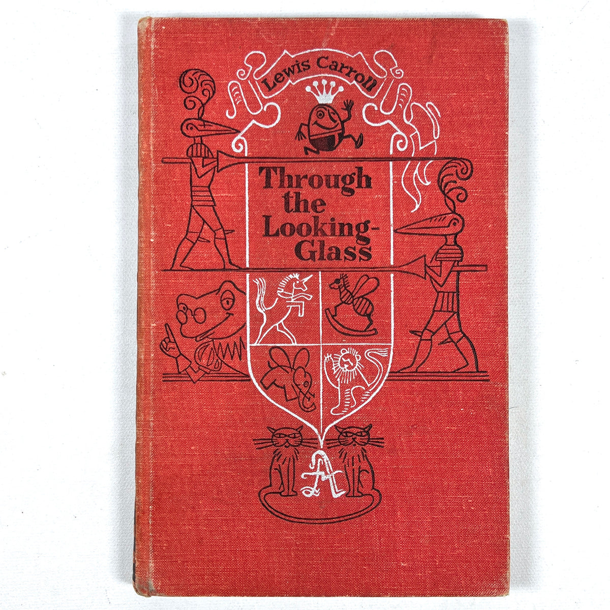 Lewis Carroll, Through the Looking-Glass, Progress Publishers 1966, VG HC, Russian