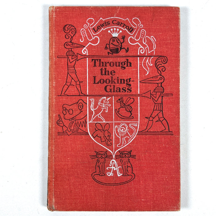 Lewis Carroll, Through the Looking-Glass, Progress Publishers 1966, VG HC, Russian