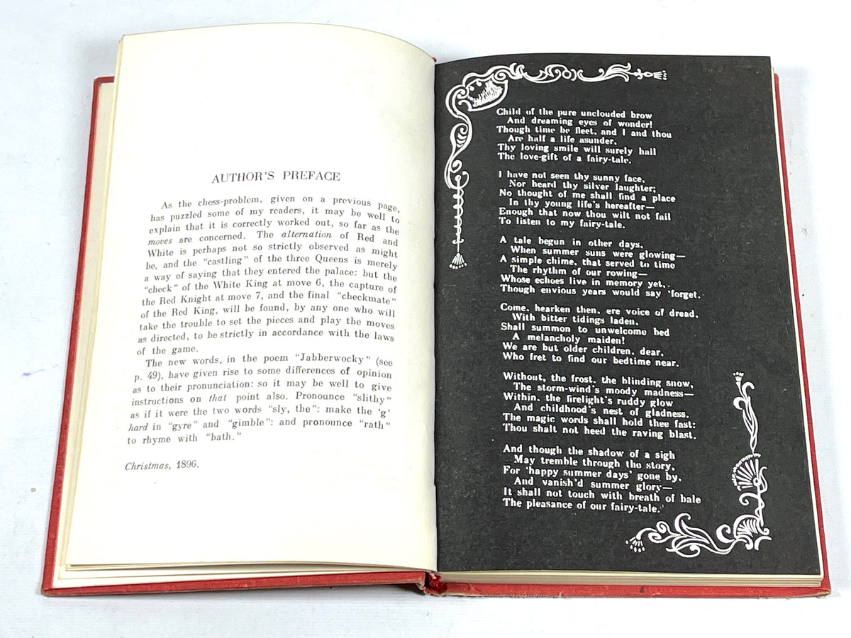 Lewis Carroll, Through the Looking-Glass, Progress Publishers 1966, VG HC, Russian