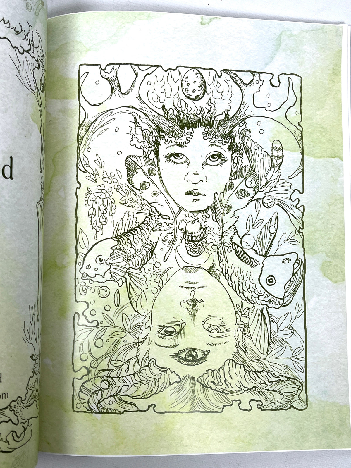 The Stolen Child Tarot, Monica L. Knighton, 2019, Near Fine SC book + Deck