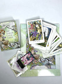 The Stolen Child Tarot, Monica L. Knighton, 2019, Near Fine SC book + Deck