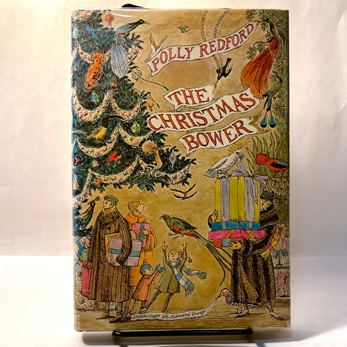 The Christmas Bower, Polly Redford, Edward Gorey, 1967, 1st US Ed., Fine w/NF DJ