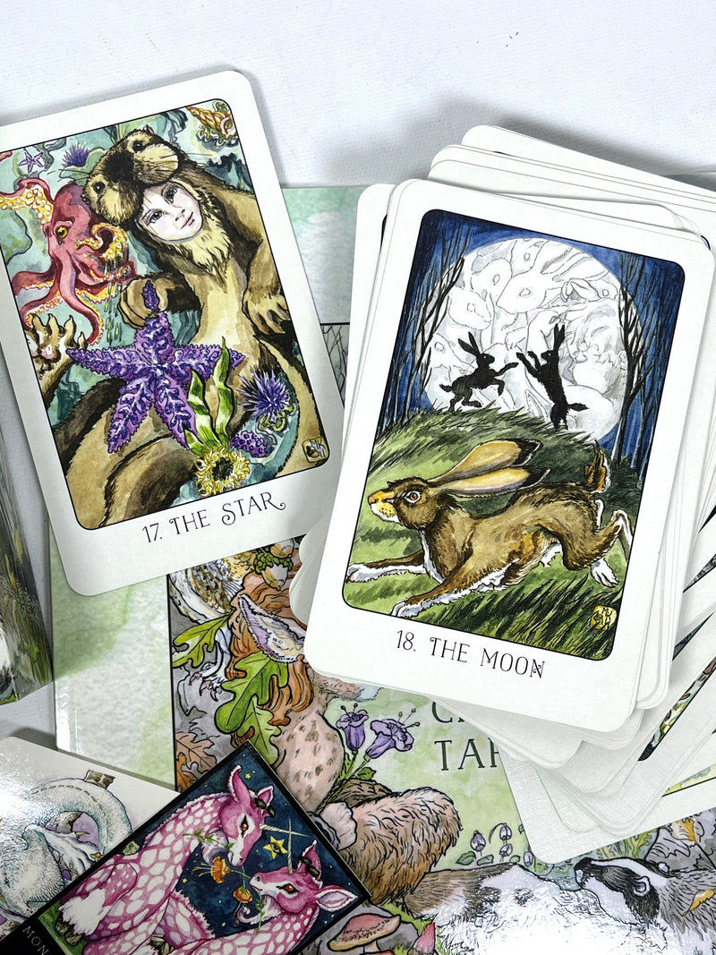 The Stolen Child Tarot, Monica L. Knighton, 2019, Near Fine SC book + Deck