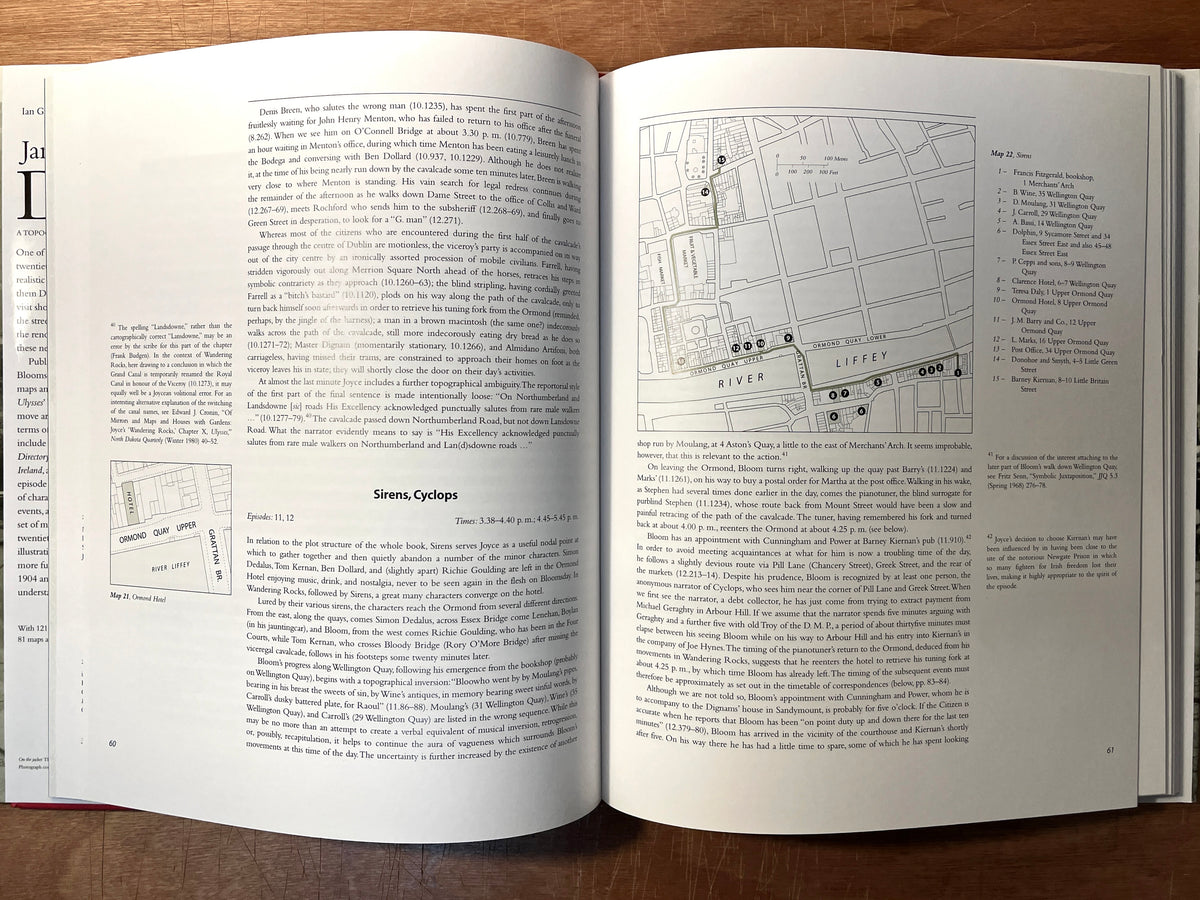 James Joyce’s Dublin: A Topographical Guide to the Dublin of Ulysses, 2004, HC, NF.