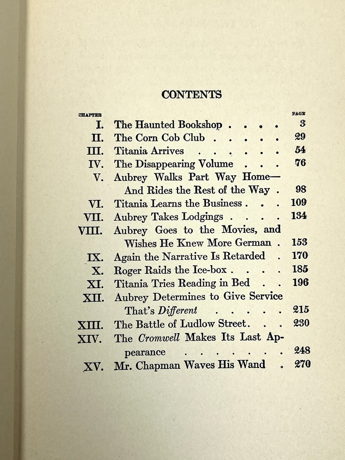 Christopher Morley, The Haunted Bookshop, The Bookshop Edition, 1934, SIGNED, VG HC.