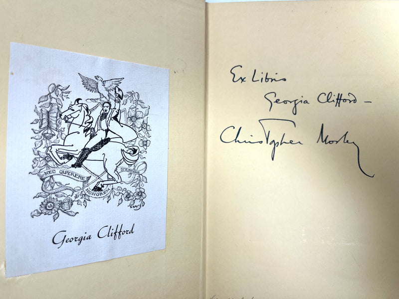 Christopher Morley, The Haunted Bookshop, The Bookshop Edition, 1934, SIGNED, VG HC.