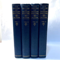 The History of Modern Painting, Richard Muther, 1907, 4 Vols., Very Good