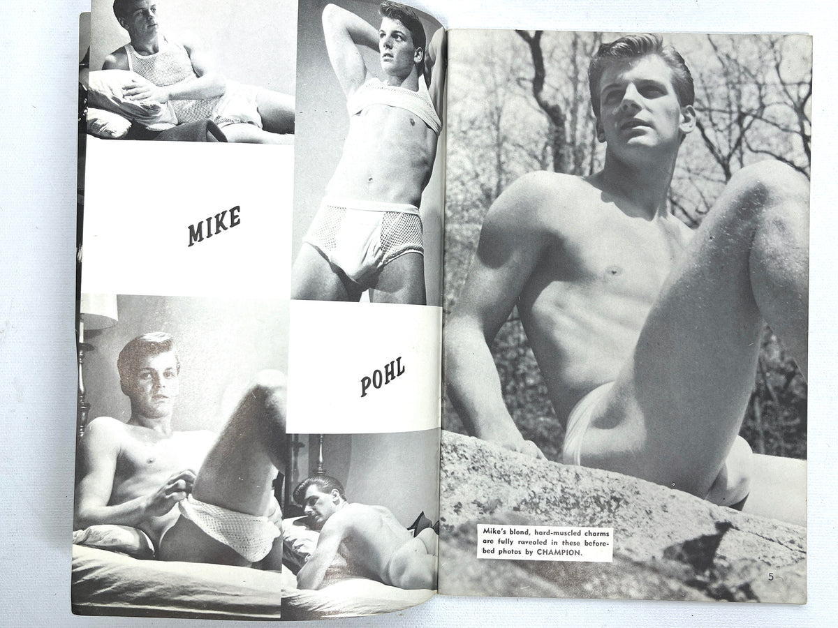 BIG, Vol. 5, Mike Pohl, Waljim Enterprises, May 1966, Very Good staplebound, gay interest.