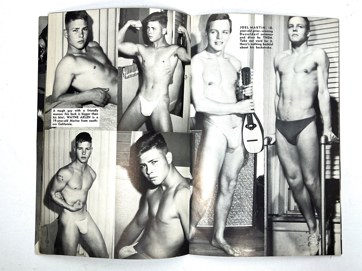 BIG, Vol. 5, Mike Pohl, Waljim Enterprises, May 1966, Very Good staplebound, gay interest.