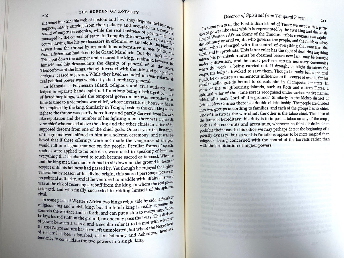 Frazer, The Golden Bough, 2 Vols., Illus. James Lewicki, 1970, SIGNED, NF HC w/slipcase.