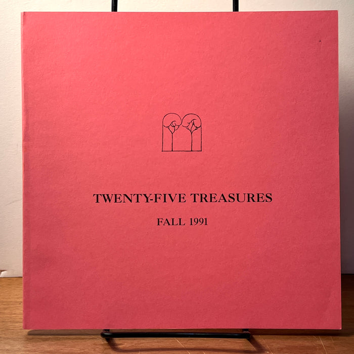 Twenty-Five Treasures, Fall 1991, Campbell-Thiebaud Gallery, SC, Very Good
