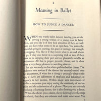 Edwin Denby, Looking at the Dance, Pellegrini & Cudahy, 1949, First Edition Antique, HC, Good