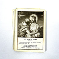 New Testament Game, Illustrated, The Fireside Game Co., 1899, Good hardcover cased deck of cards.
