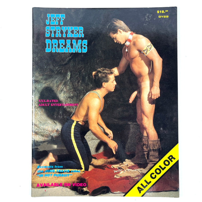 Jeff Stryker Dreams, Laguna Pacific Ltd., 1988, VG SC magazine, RARE gay interest