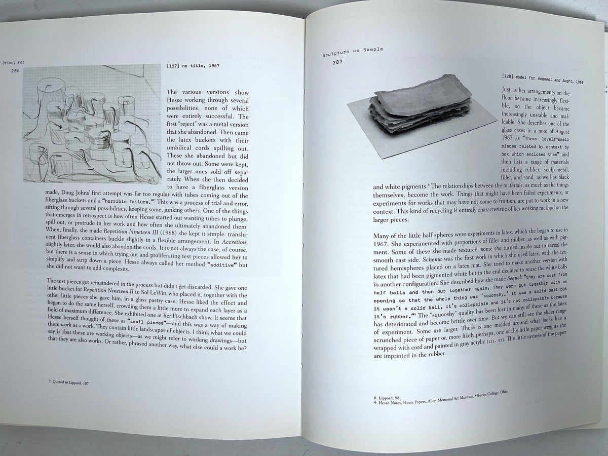 Eva Hesse Drawing, Catherine De Zegher, 2006, exhibit catalog, Near Fine hardcover