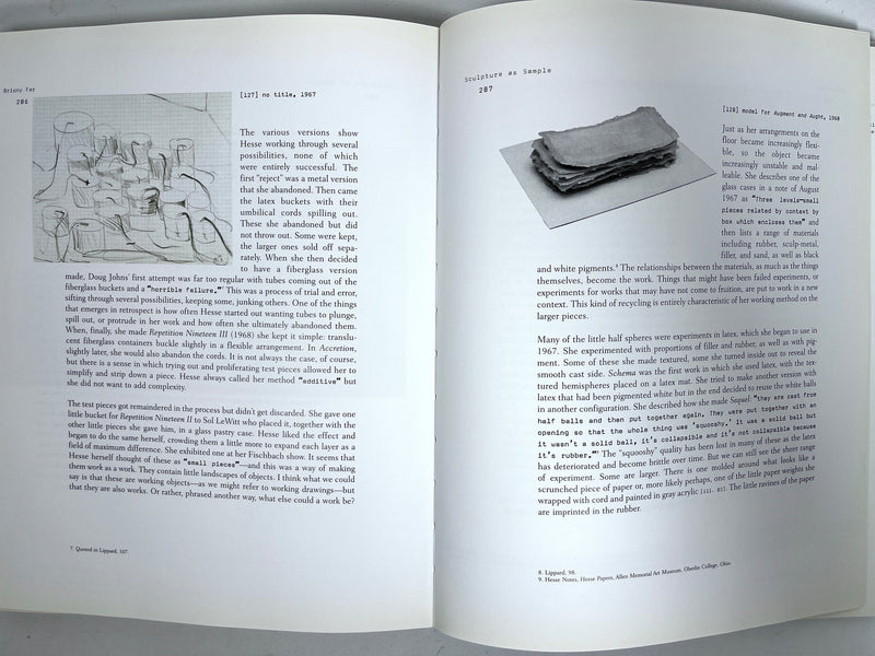 Eva Hesse Drawing, Catherine De Zegher, 2006, exhibit catalog, Near Fine hardcover