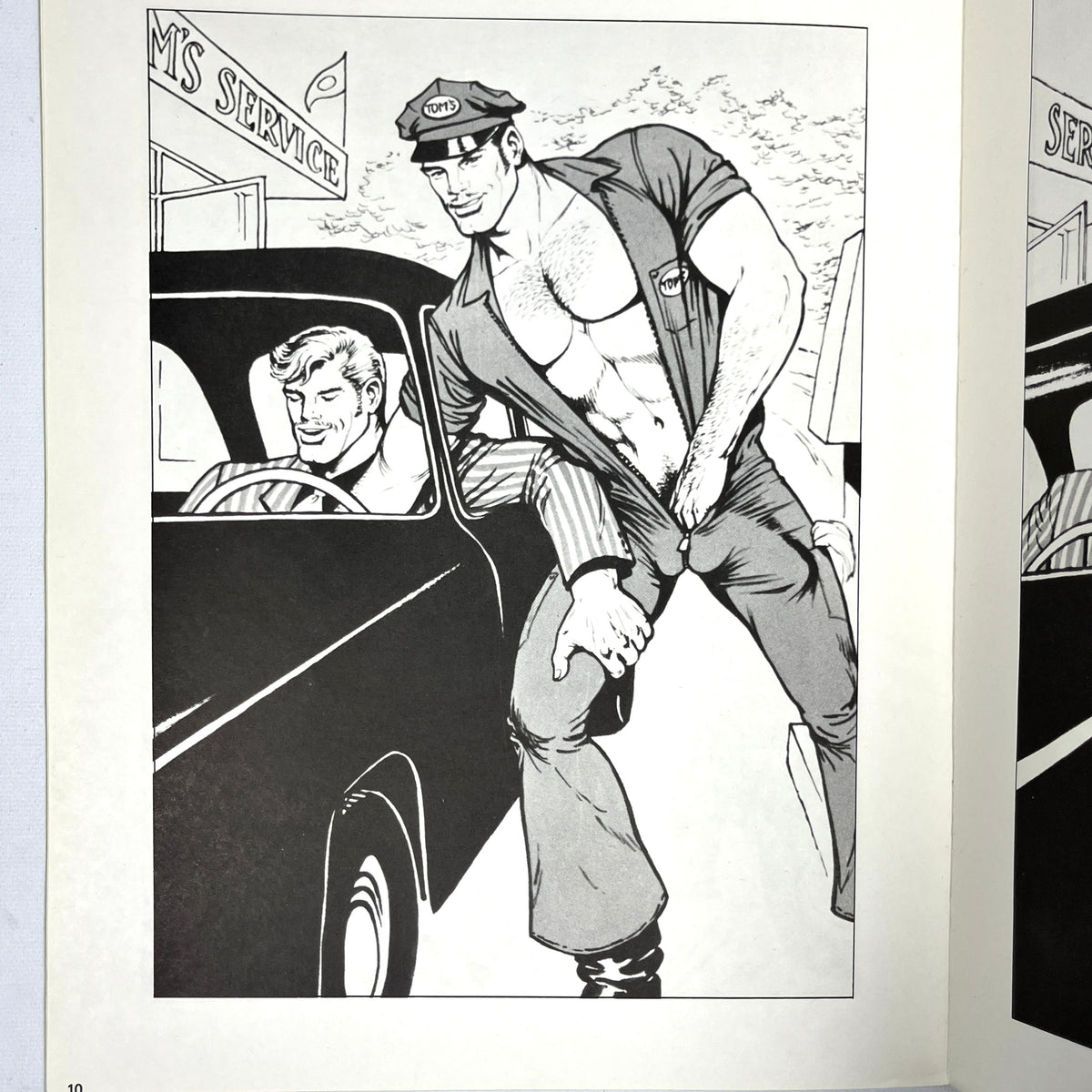 Tom of Finland, Kake: Service Station, Vol. 12, 1972, Near Fine softcover, gay interest.