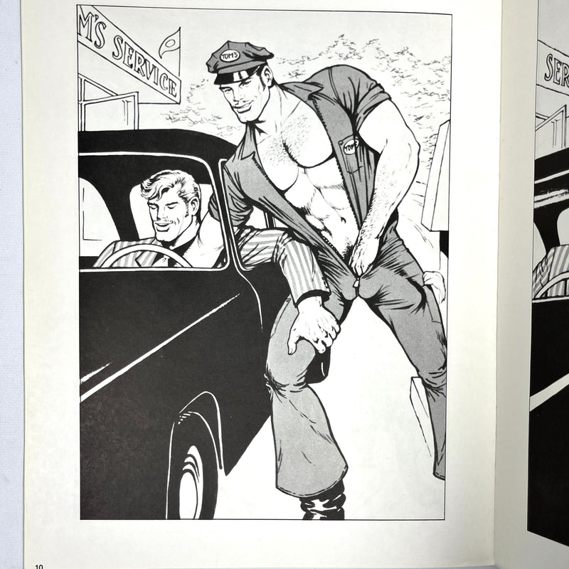 Tom of Finland, Kake: Service Station, Vol. 12, 1972, Near Fine softcover, gay interest.