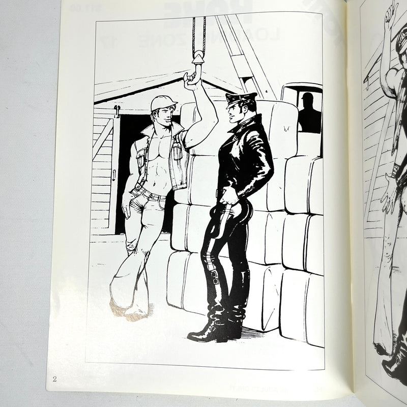 Tom of Finland, Kake: Loading Zone, Vol. 17, 1975, VG+ SC, gay interest