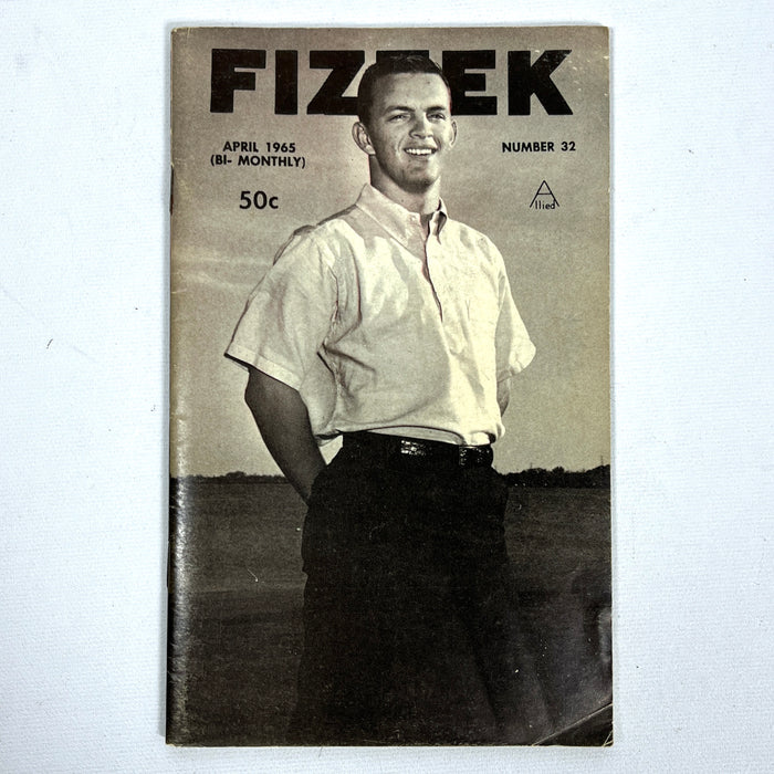 Fizeek magazine, April 1965 Number 32, gay interest, Very Good softcover