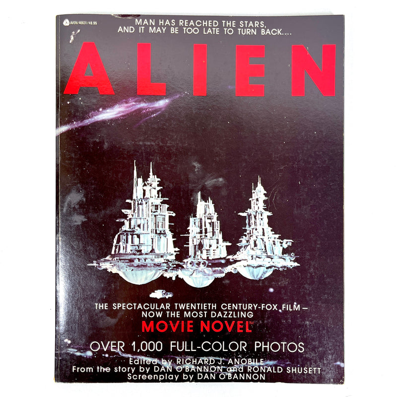 Alien, Richard J. Anobile, Avon Books, 1st Print, 1979, Very Good+ softcover movie novel