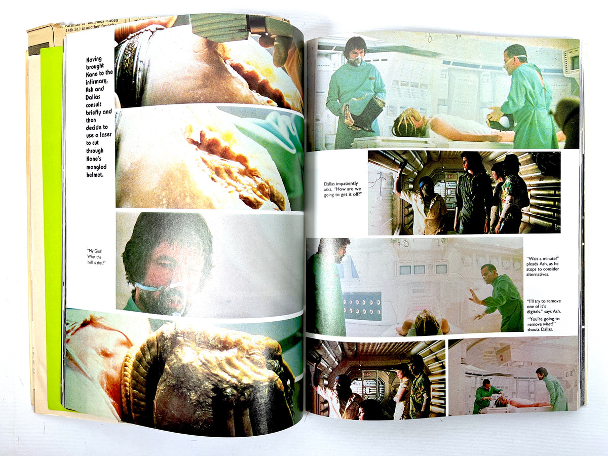 Alien, Richard J. Anobile, Avon Books, 1st Print, 1979, Very Good+ softcover movie novel