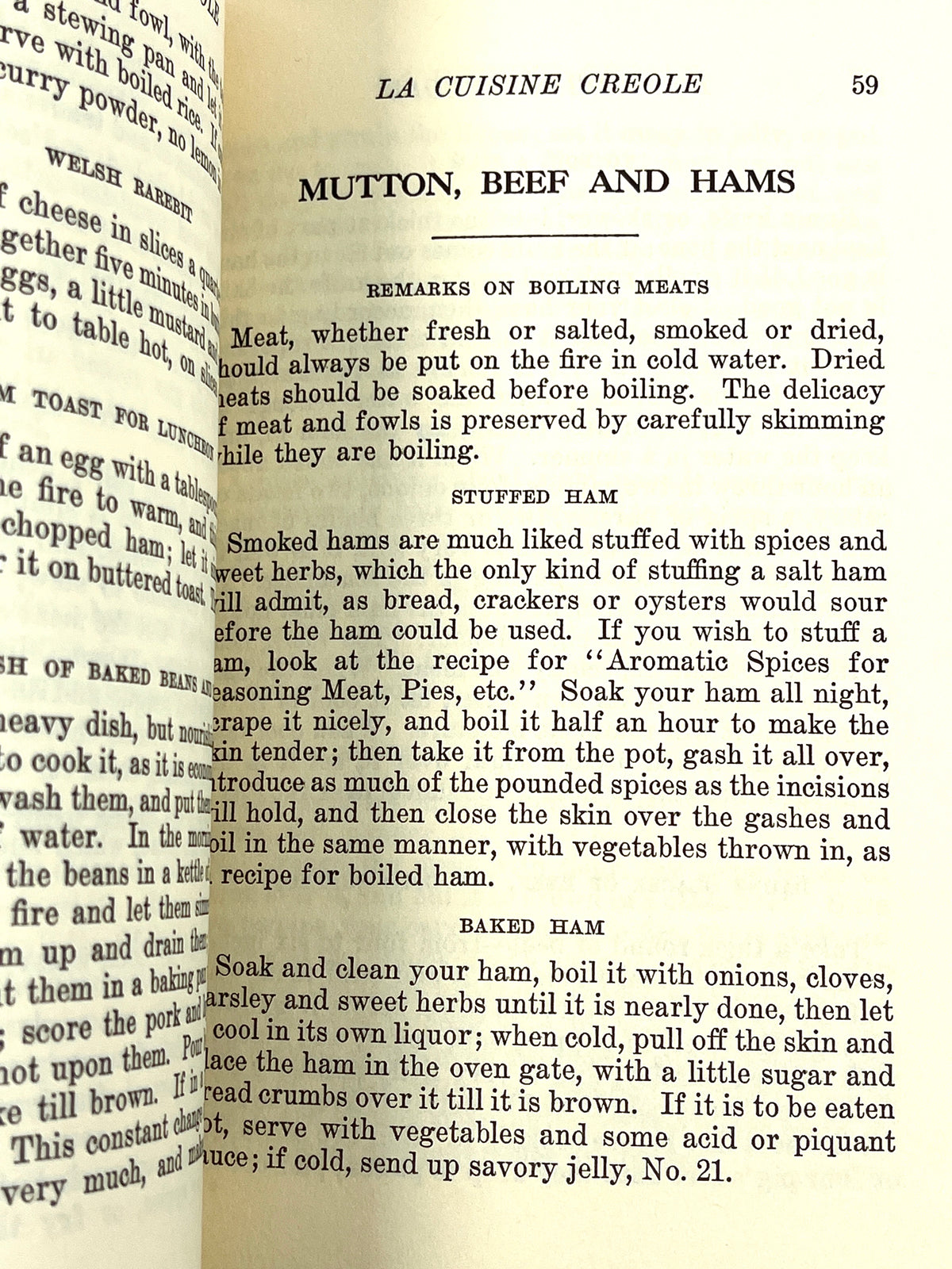La Cuisine Creole: A Collection of Culinary Recipes, 2nd Ed, 1966, Near Fine HC facsimile
