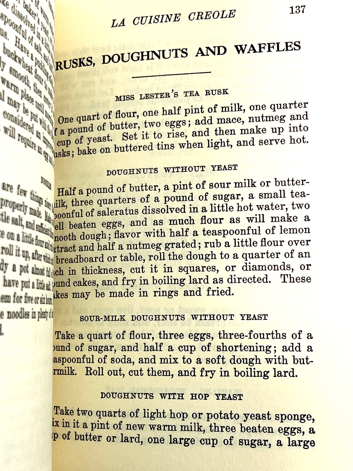 La Cuisine Creole: A Collection of Culinary Recipes, 2nd Ed, 1966, Near Fine HC facsimile