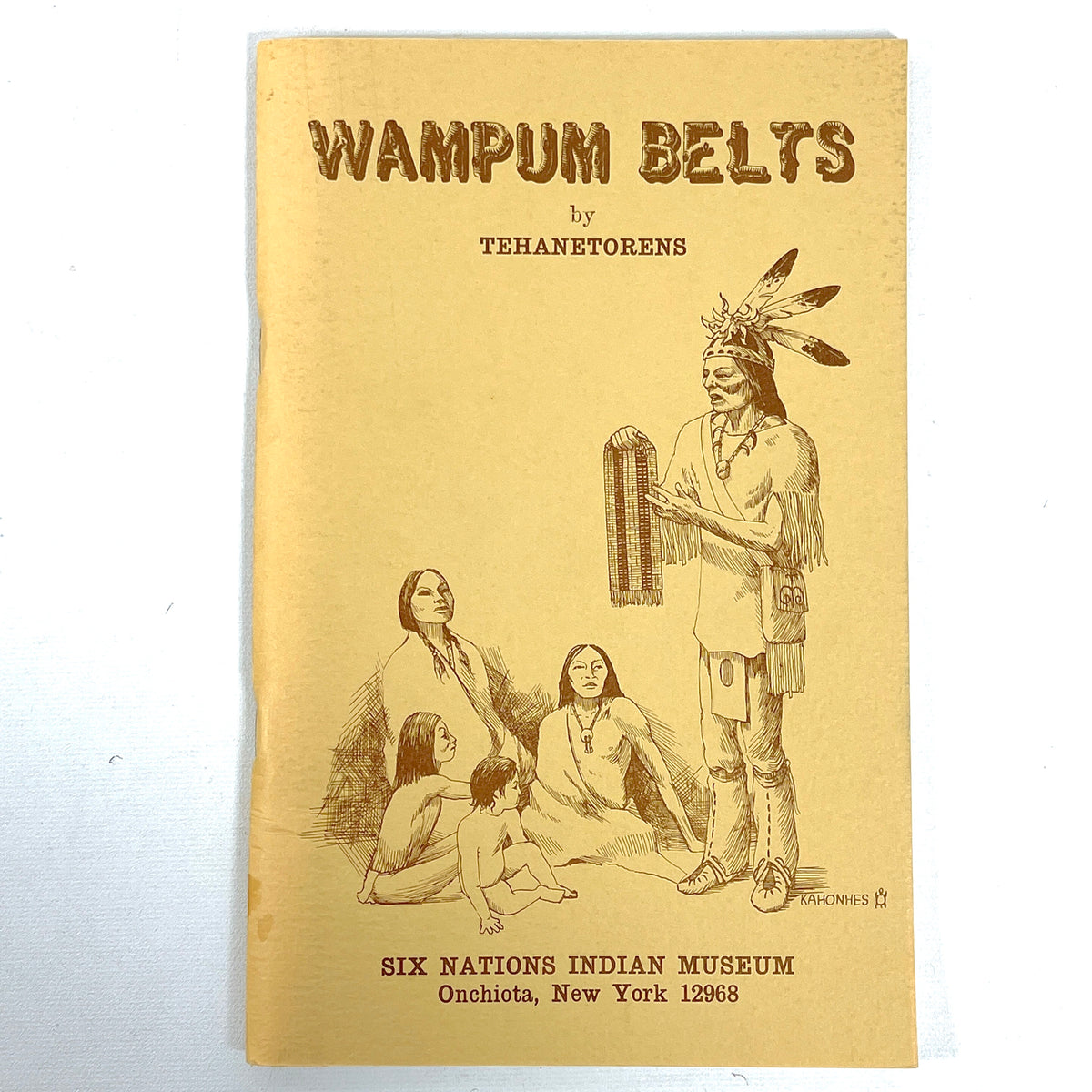 Wampum Belts, Tehanetorens, Six Nations Indian Museum, Near Fine staple bound