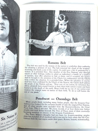 Wampum Belts, Tehanetorens, Six Nations Indian Museum, Near Fine staple bound