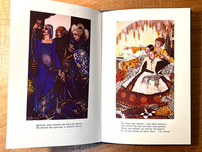 J.M. Synge, Queens, Illustrated by Harry Clarke, Ireland, Dolmen Press Limited, 1986, Fine HC
