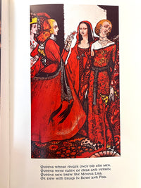 J.M. Synge, Queens, Illustrated by Harry Clarke, Ireland, Dolmen Press Limited, 1986, Fine HC