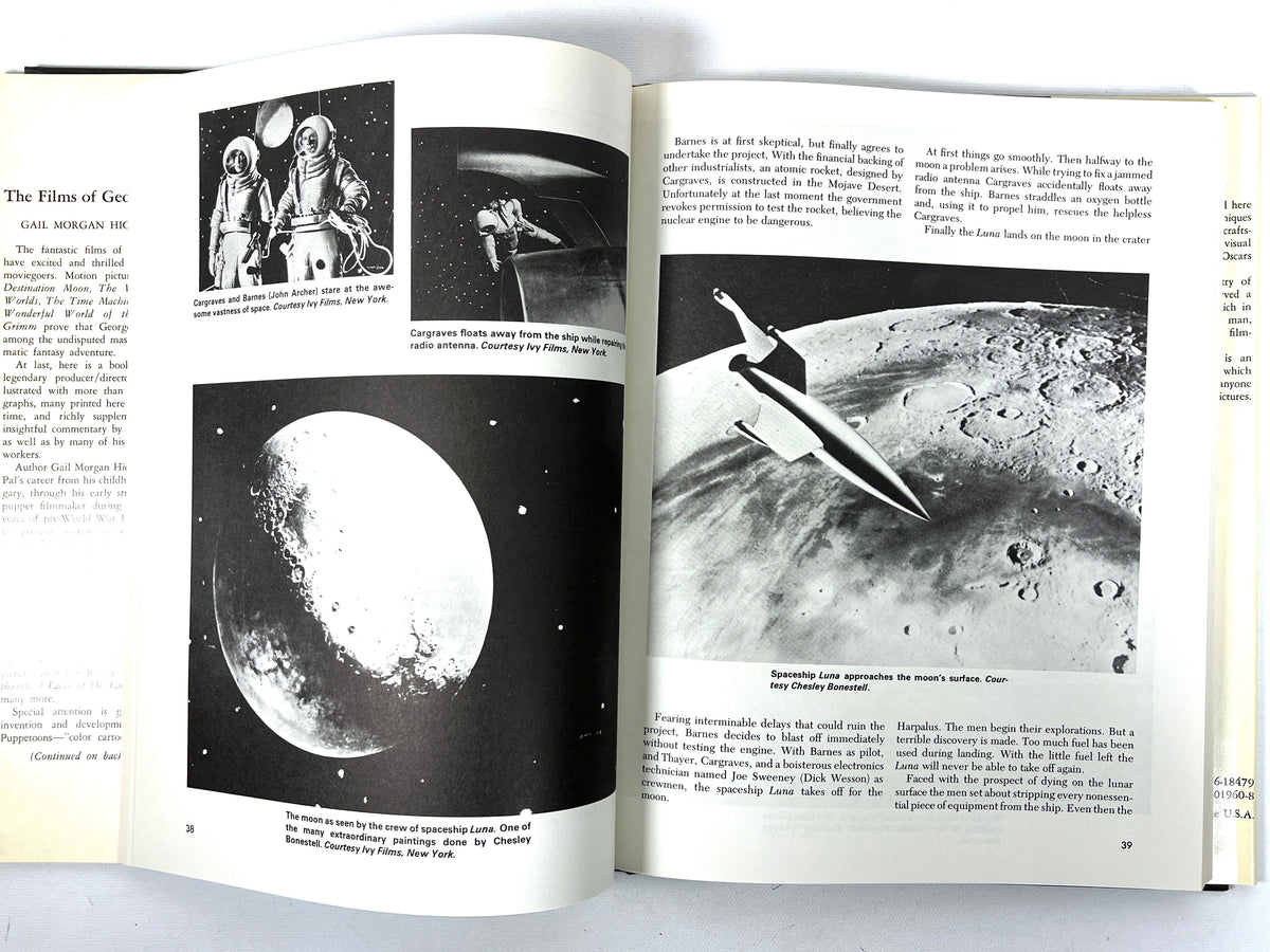 The Films of George Pal, Gail Morgan Hickman, 1977, Near Fine hardcover w/dust jacket