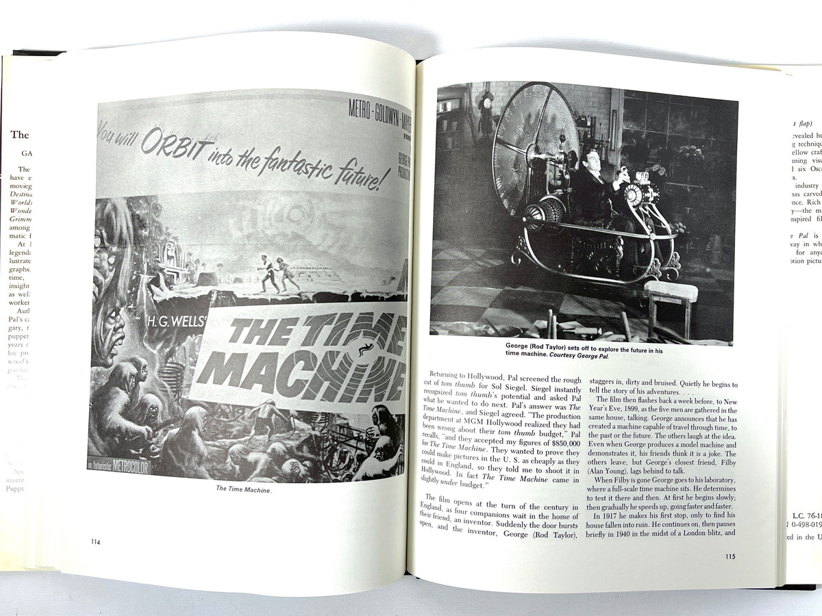 The Films of George Pal, Gail Morgan Hickman, 1977, Near Fine hardcover w/dust jacket